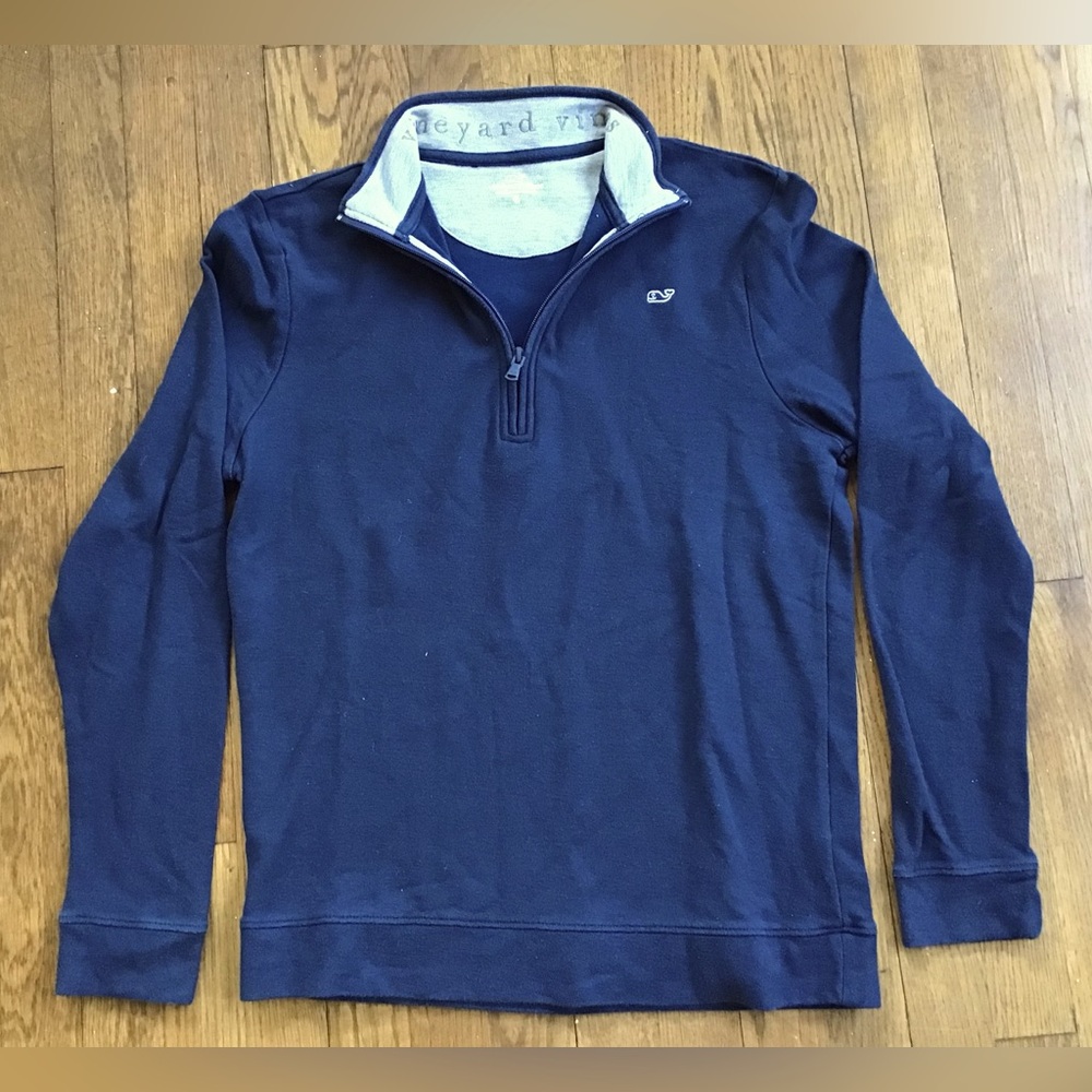 Vineyard Vines Navy 1/4 Zip